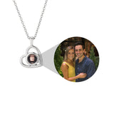 Heart-Shaped Custom Picture Necklace