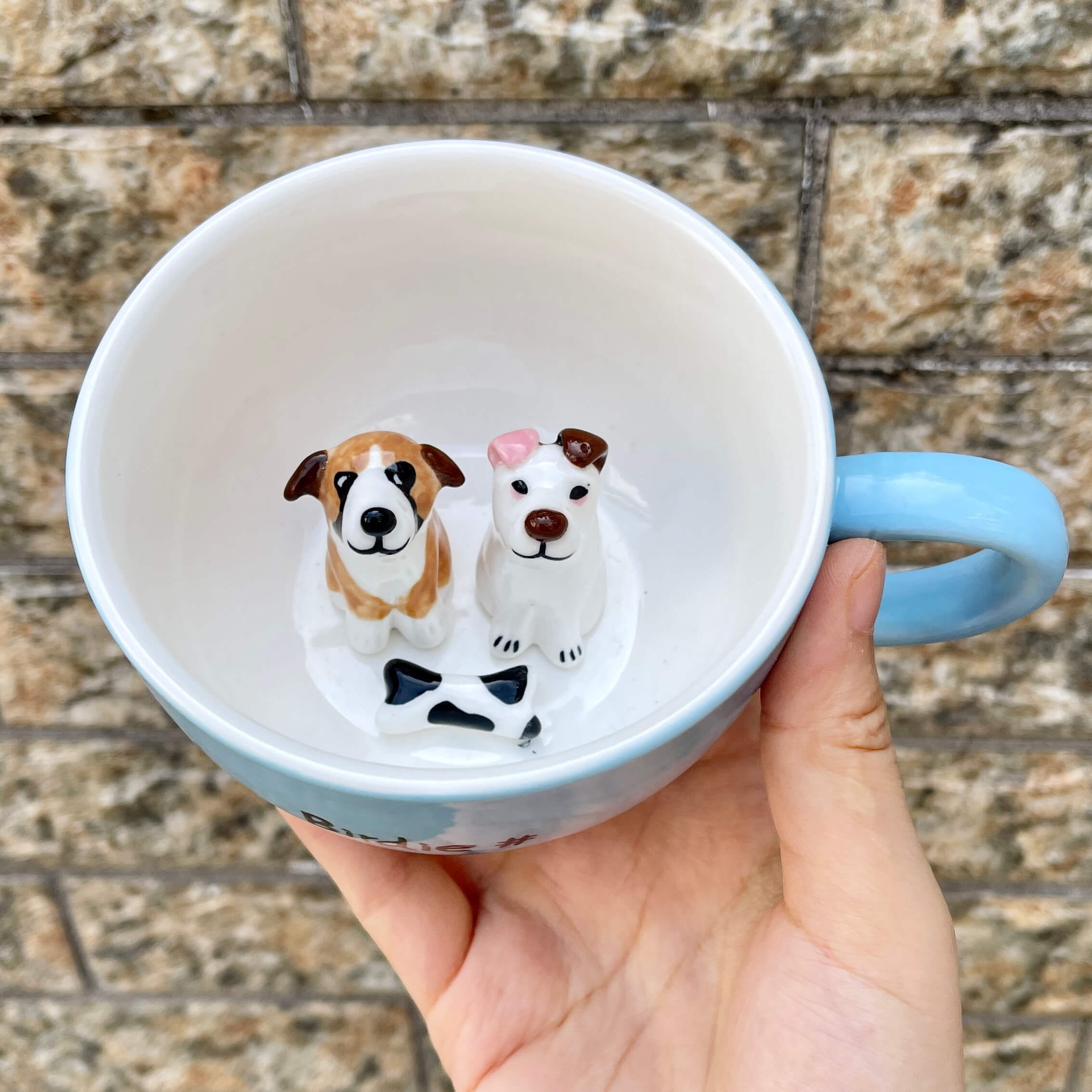 Cute Dog Mug Handmade – Tori Ceramic