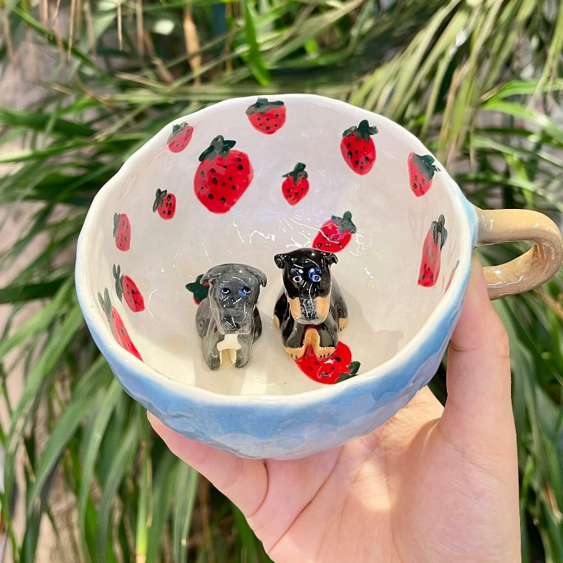 sweetdiarys custom pet mugs
